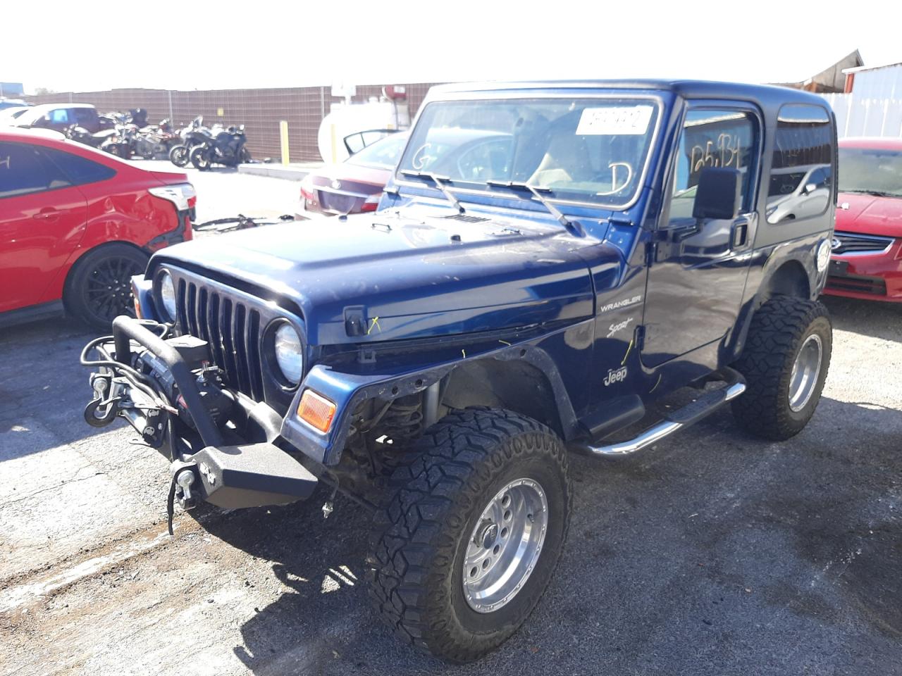 Photo 2 from auction – 2002 JEEP WRANGLER / with VIN 1J4FA49S82P761849