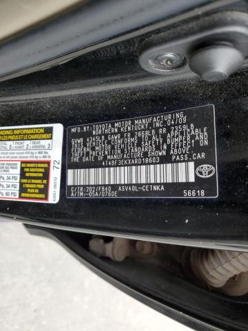 Photo 10 from auction – 2010 TOYOTA CAMRY BASE with VIN 4T4BF3EKXAR018603
