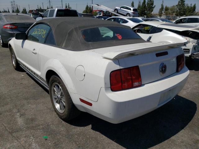 Photo 3 from auction – 2005 FORD MUSTANG with VIN 1ZVFT84N355232248