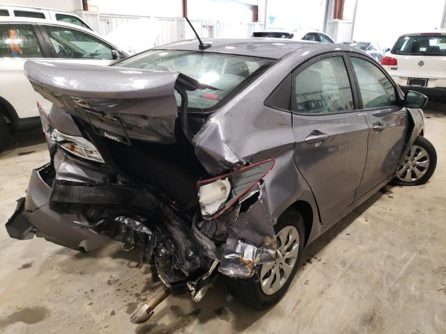 Photo 4 from auction – 2017 HYUNDAI ACCENT SE with VIN KMHCT4AE1HU291288