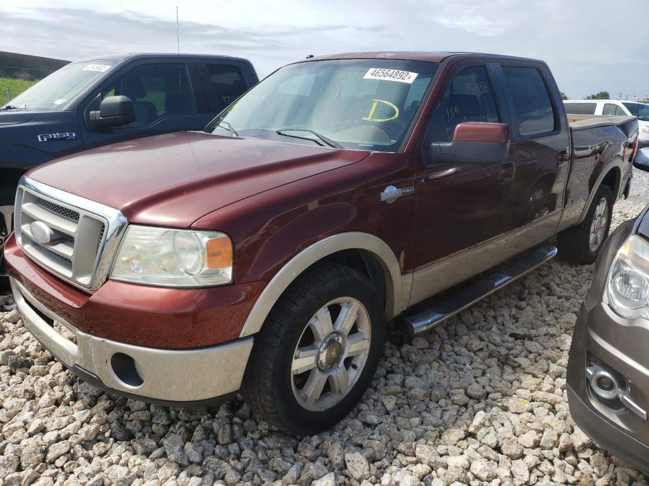 Photo 2 from auction – 2007 FORD F150 SUPER with VIN 1FTPW12V77KB22039