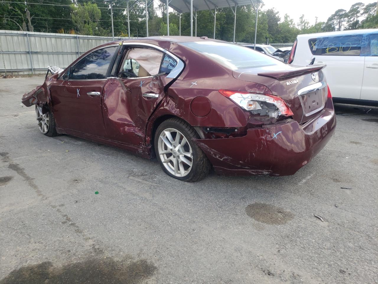 Photo 3 from auction – 2010 NISSAN MAXIMA S with VIN 1N4AA5AP7AC867041