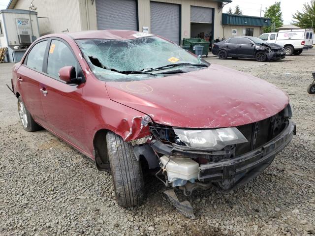 KIA FORTE EX 2010 with VIN KNAFU4A25A5290453 - Photo from auction