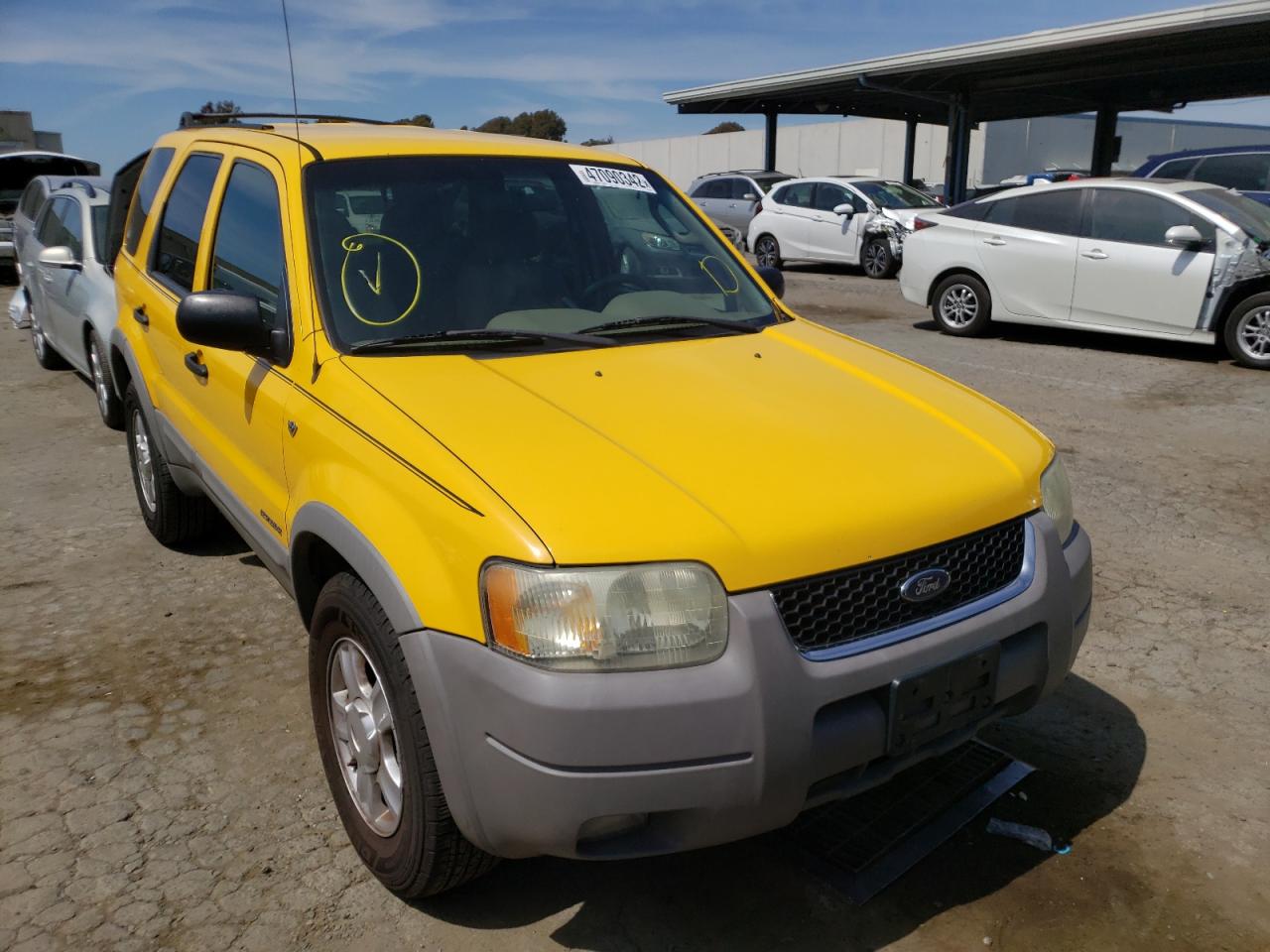 Photo 9 from auction – 2002 FORD ESCAPE XLT with VIN 1FMYU04102KD65310