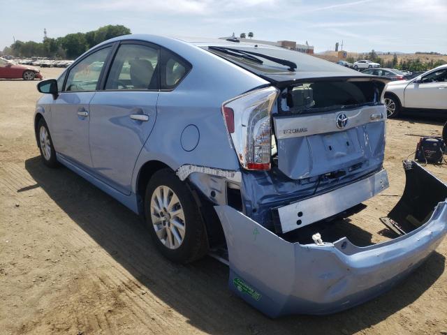 Photo 3 from auction – 2015 TOYOTA PRIUS PLUG with VIN JTDKN3DP6F3065817