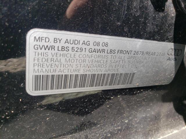 Photo 10 from auction – 2008 AUDI A6 3.2 QUA with VIN WAUDH74F48N175042