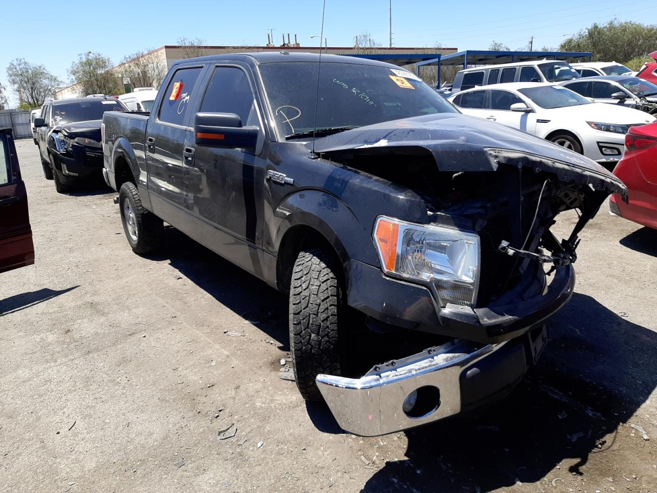 FORD F150 SUPER 2013 with VIN 1FTFW1CF4DFA68030 - Photo from auction