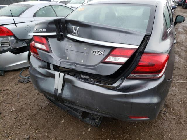 Photo 9 from auction – 2013 HONDA CIVIC EX with VIN 19XFB2F82DE071243