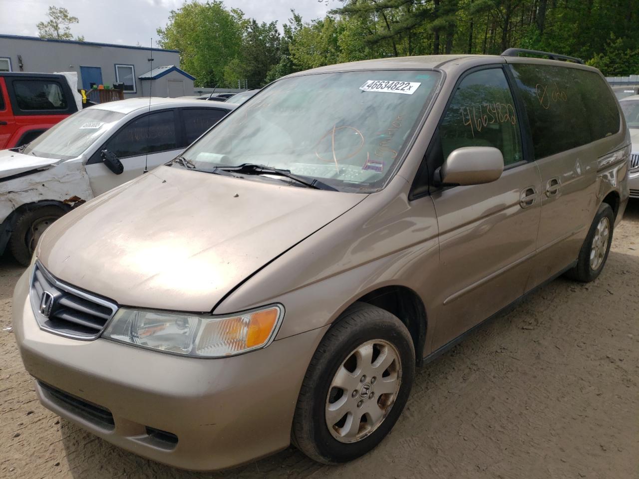 Photo 2 from auction – 2004 HONDA ODYSSEY EX with VIN 5FNRL189X4B006113