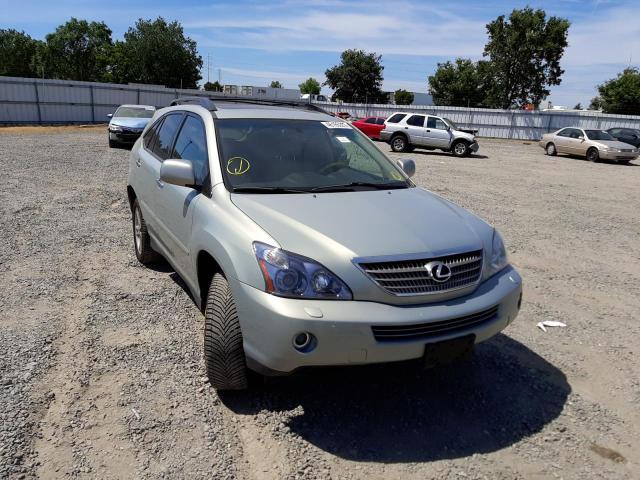 LEXUS RX 400H 2008 with VIN JTJHW31U082045540 - Photo from auction