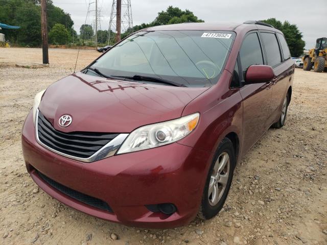 Photo 2 from auction – 2014 TOYOTA SIENNA LE with VIN 5TDKK3DC1ES504277