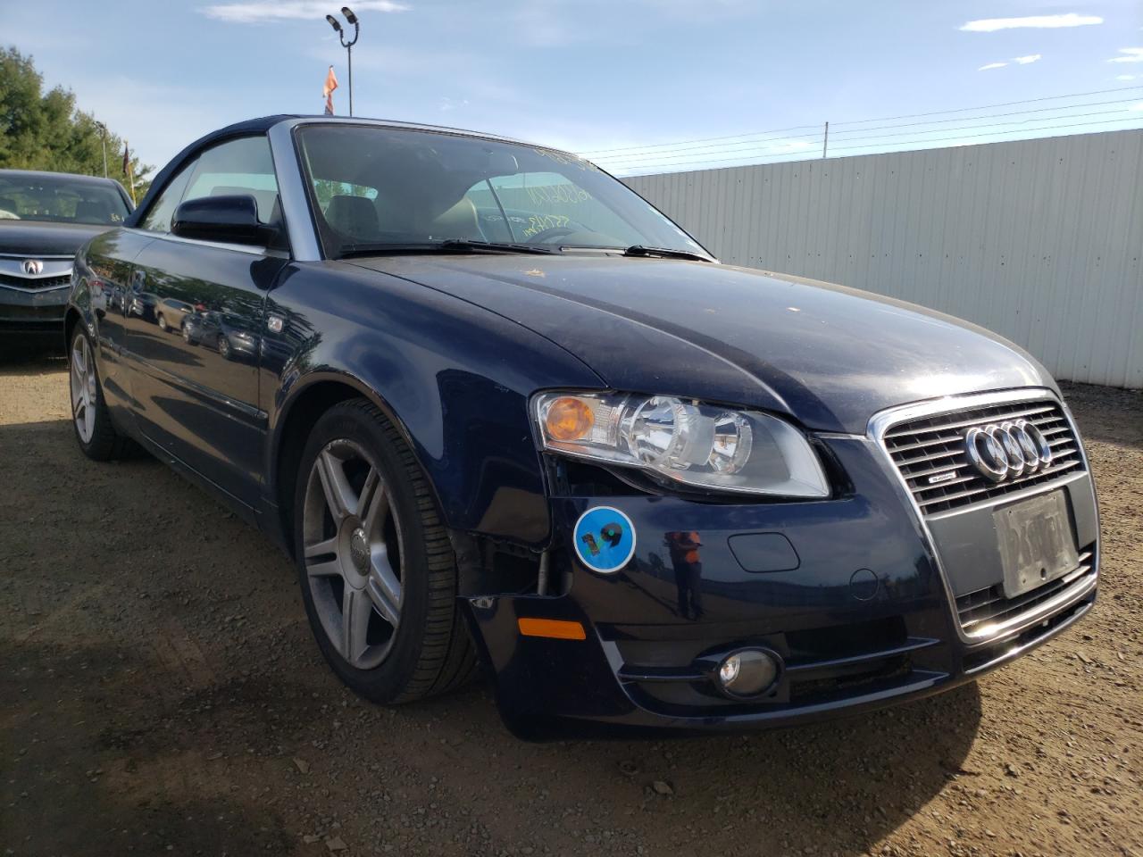 AUDI A4 2.0T CA 2008 with VIN WAUDF48H08K009084 - Photo from auction