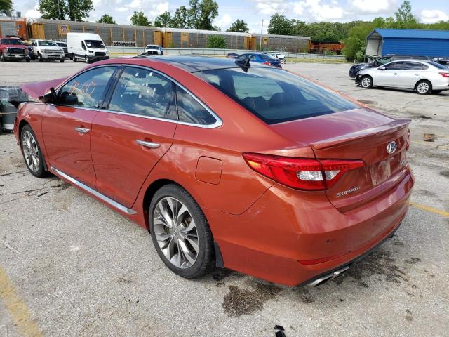 Photo 3 from auction – 2015 HYUNDAI SONATA with VIN 5NPE34AB2FH115487