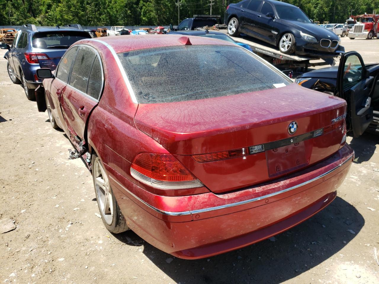 Photo 16 from auction – 2004 BMW 745 LI with VIN WBAGN63594DS53856
