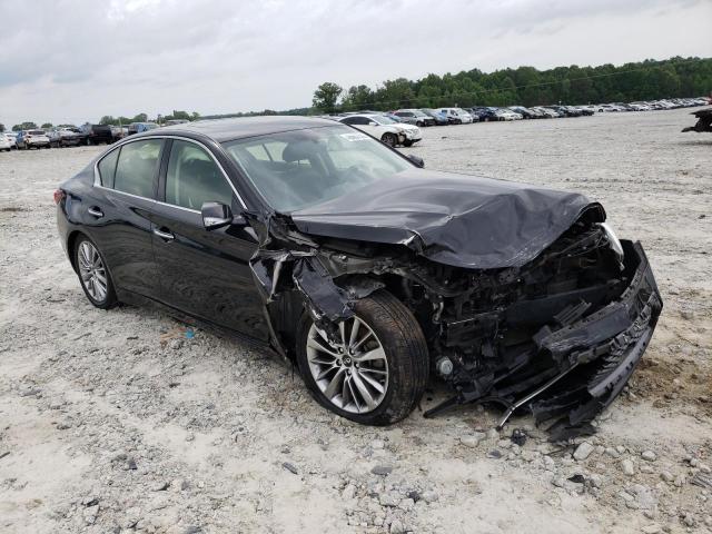 INFINITI Q50 LUXE 2018 with VIN JN1EV7AP2JM366194 - Photo from auction