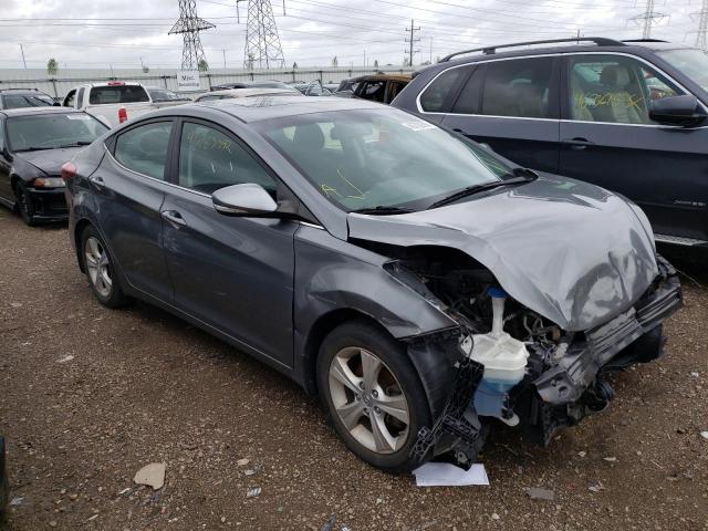 HYUNDAI ELANTRA 2016 with VIN KMHDH4AE8GU573108 - Photo from auction