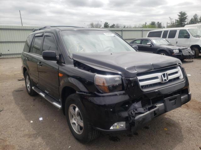 HONDA PILOT 2008 with VIN 5FNYF18738B026114 - Photo from auction