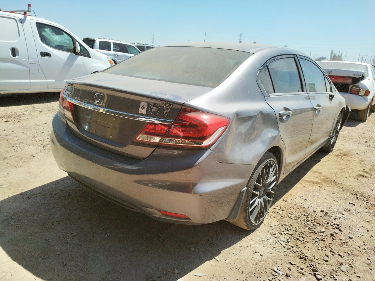 Photo 4 from auction – 2014 HONDA CIVIC LX with VIN 19XFB2E50EE078622