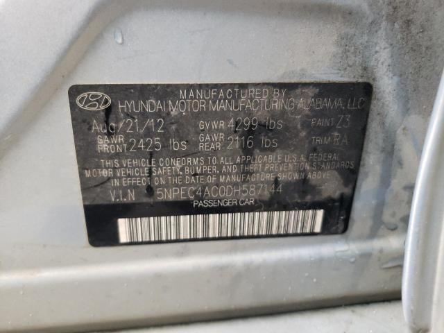 Photo 10 from auction – 2013 HYUNDAI SONATA with VIN 5NPEC4AC0DH587144