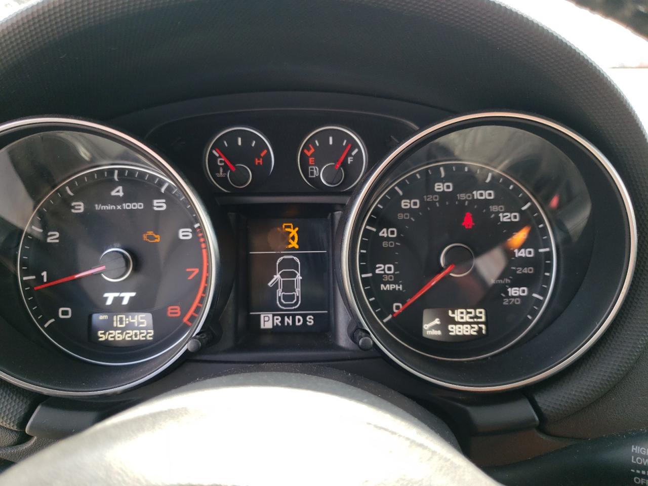 Photo 8 from auction – 2009 AUDI TT with VIN TRUAF38J791023354