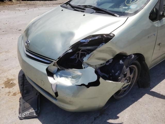 Photo 9 from auction – 2008 TOYOTA PRIUS with VIN JTDKB20U583356486