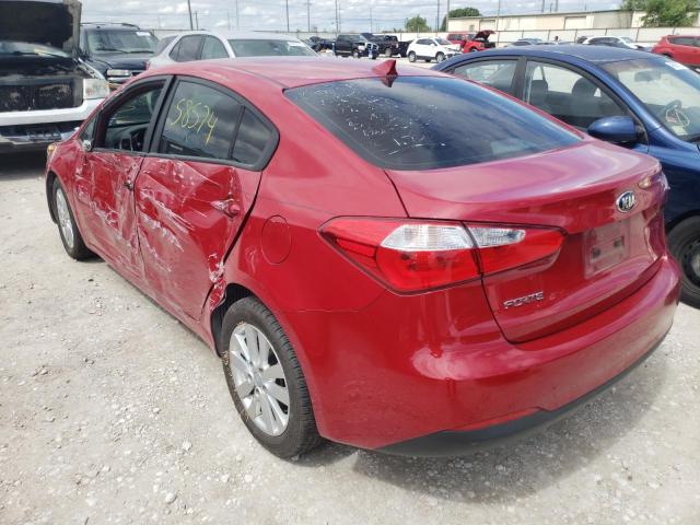 Photo 3 from auction – 2016 KIA FORTE LX with VIN KNAFX4A67G5608169