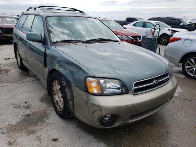 SUBARU LEGACY OUT 2001 with VIN 4S3BH806217649196 - Photo from auction