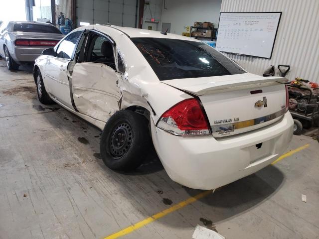 Photo 3 from auction – 2008 CHEVROLET IMPALA LS with VIN 2G1WB58K381239610