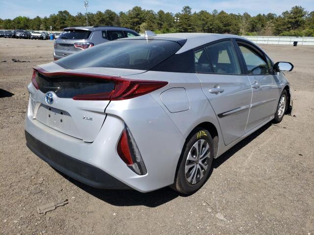 Photo 4 from auction – 2021 TOYOTA PRIUS PRIM with VIN JTDKAMFP4M3184431