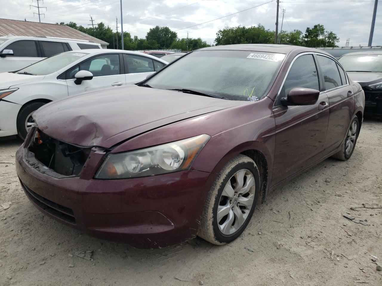 Photo 2 from auction – 2010 HONDA ACCORD EXL with VIN 1HGCP2F82AA165823