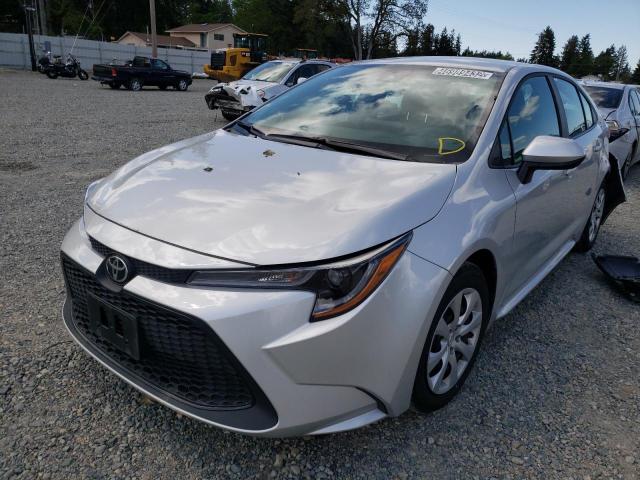 Photo 2 from auction – 2021 TOYOTA COROLLA LE with VIN 5YFEPMAE0MP253706