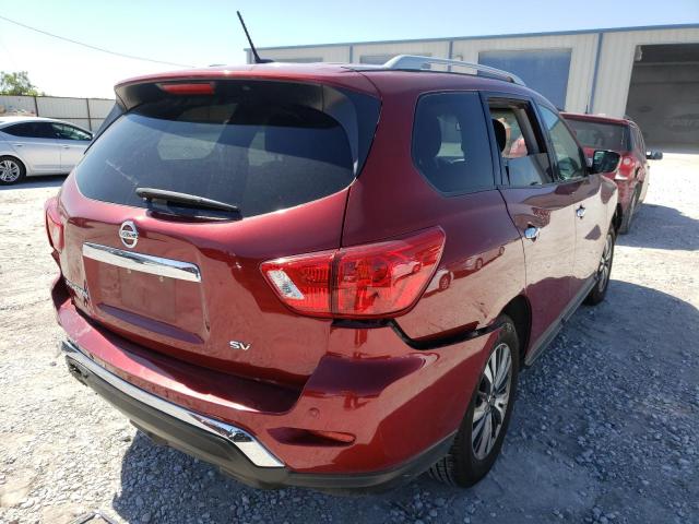 Photo 4 from auction – 2017 NISSAN PATHFINDER with VIN 5N1DR2MN0HC631491