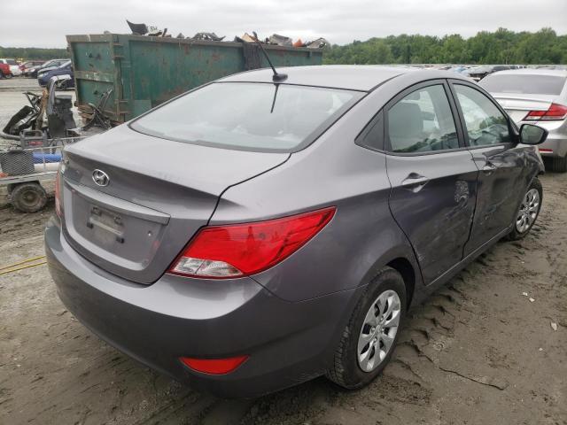 Photo 4 from auction – 2015 HYUNDAI ACCENT GLS with VIN KMHCT4AE9FU802789