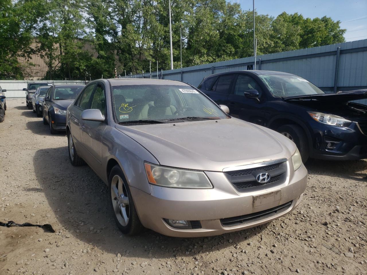 HYUNDAI SONATA SE 2007 with VIN 5NPEU46F37H251699 - Photo from auction