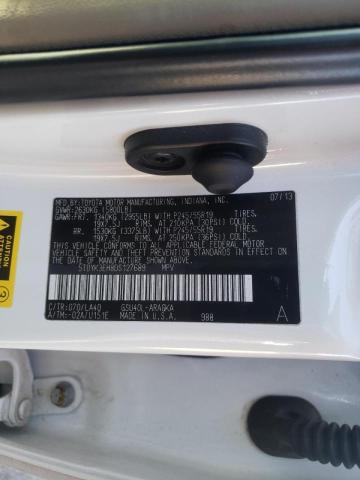 Photo 10 from auction – 2013 TOYOTA HIGHLANDER with VIN 5TDYK3EH8DS127689