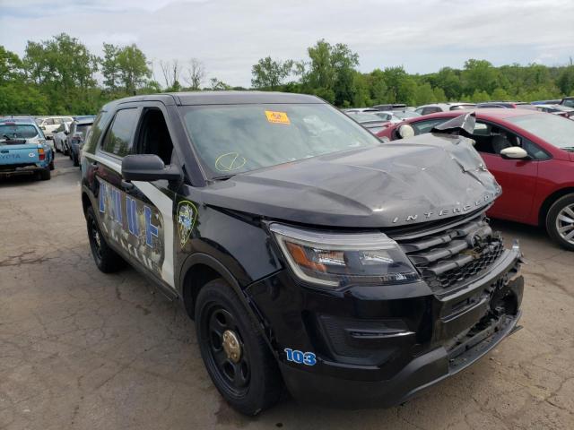 FORD EXPLORER P 2018 with VIN 1FM5K8AT2JGB19244 - Photo from auction