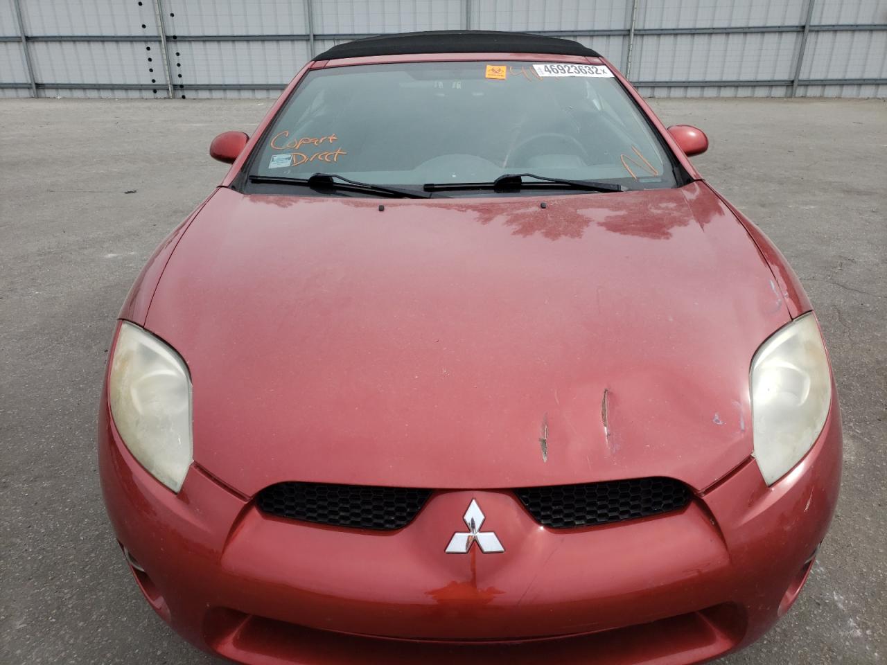 Photo 9 from auction – 2008 MITSUBISHI ECLIPSE SP with VIN 4A3AL25F48E009106
