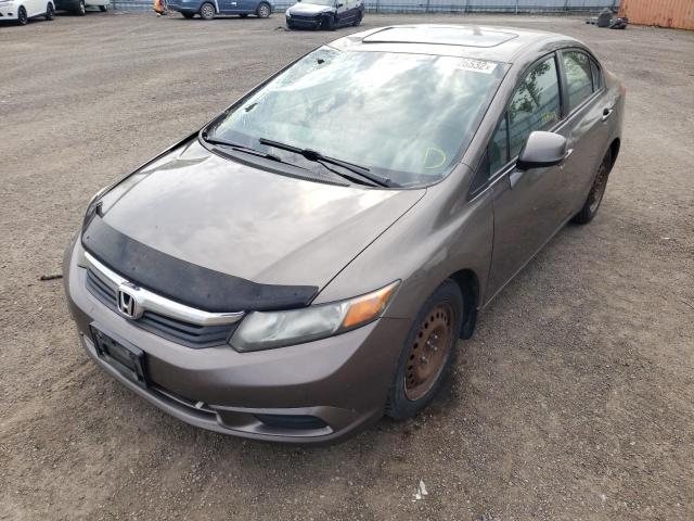 Photo 2 from auction – 2012 HONDA CIVIC LX with VIN 2HGFB2F54CH003018
