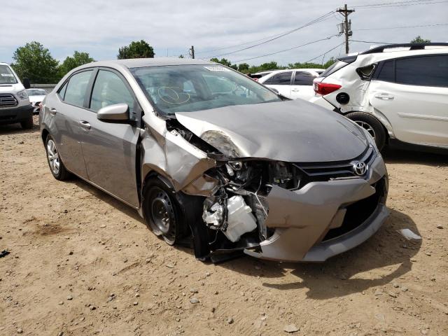 TOYOTA COROLLA L 2015 with VIN 2T1BURHE0FC366752 - Photo from auction