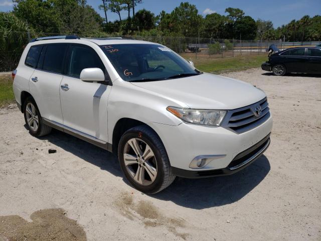 TOYOTA HIGHLANDER 2012 with VIN 5TDYK3EH9CS076606 - Photo from auction