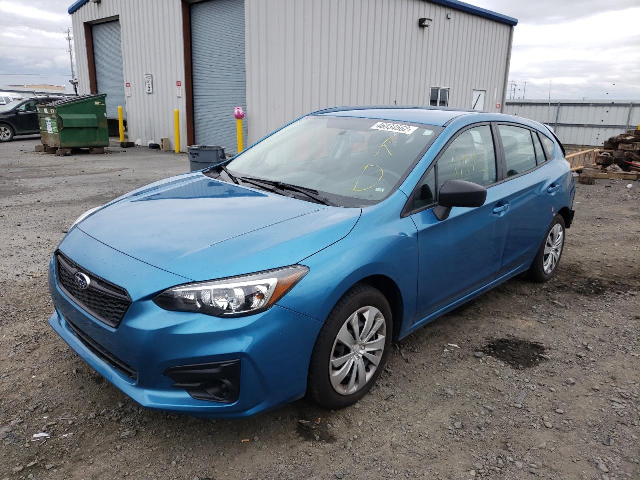 Photo 2 from auction – 2019 SUBARU IMPREZA with VIN 4S3GTAA64K3706453