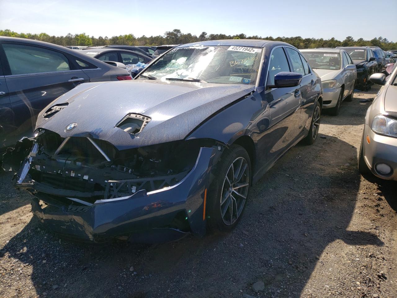Photo 2 from auction – 2021 BMW 330XI with VIN 3MW5R7J04M8B67246