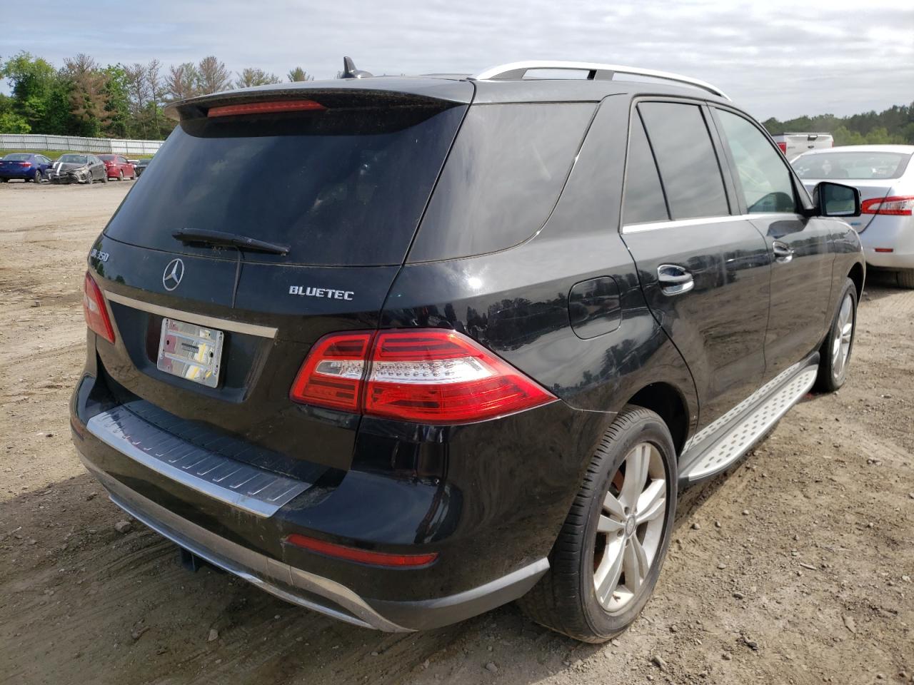 Photo 4 from auction – 2014 MERCEDES-BENZ ML 350 BLU with VIN 4JGDA2EB3EA291336