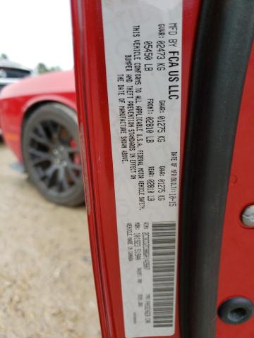 Photo 10 from auction – 2016 DODGE CHALLENGER with VIN 2C3CDZC98GH142607