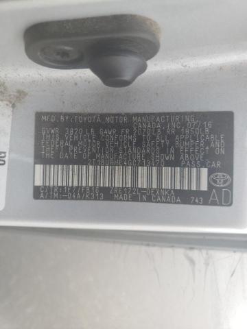 Photo 10 from auction – 2016 TOYOTA COROLLA L with VIN 2T1BURHE4GC713470