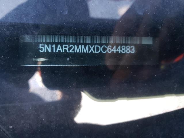 Photo 10 from auction – 2013 NISSAN PATHFINDER with VIN 5N1AR2MMXDC644883