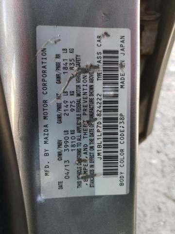Photo 10 from auction – 2013 MAZDA 3 I with VIN JM1BL1LP7D1824222