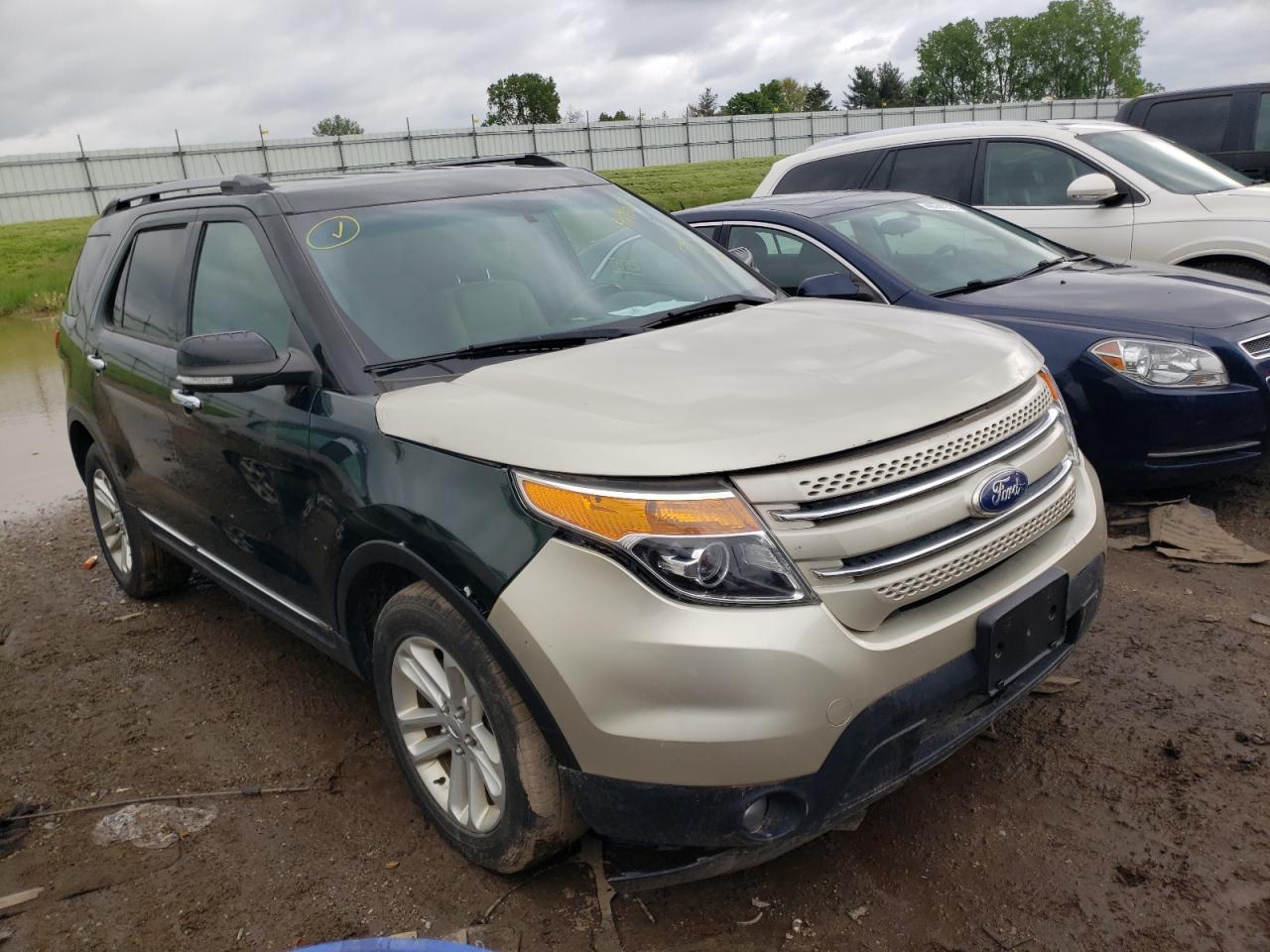 FORD EXPLORER X 2013 with VIN 1FM5K7D81DGB57151 - Photo from auction