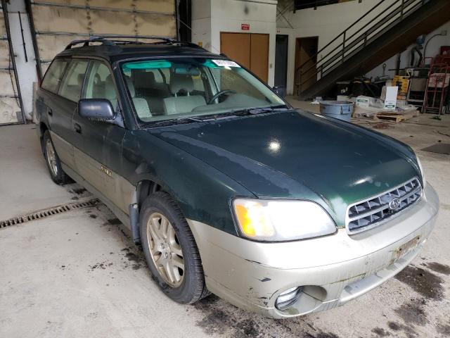 Photo 1 from auction – 2000 SUBARU LEGACY OUT with VIN 4S3BH665XY6663172
