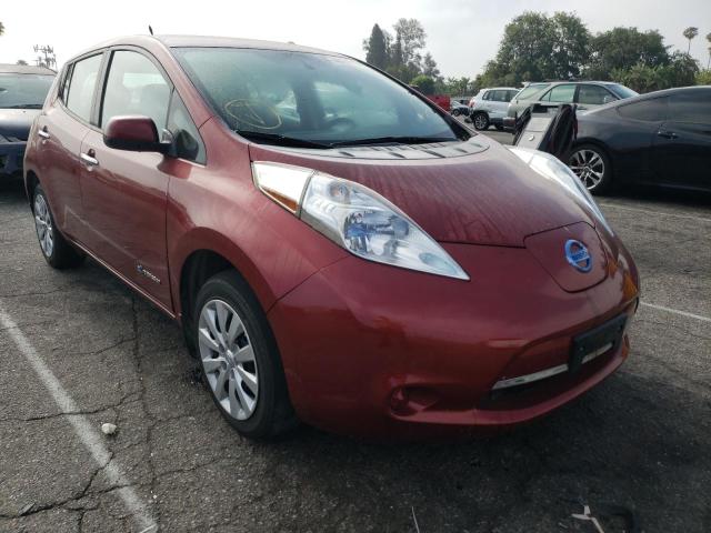 NISSAN LEAF S 2014 con VIN 1N4AZ0CP2EC334190 - Foto de la subasta